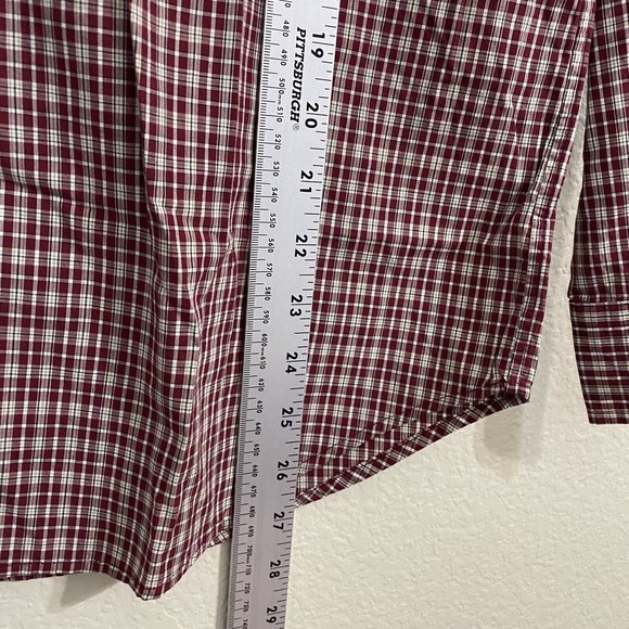 Ralph Lauren Boys Youth Shirt Size L 16/18 Red Plaid Button Front NWT L1 - Picture 4 of 7